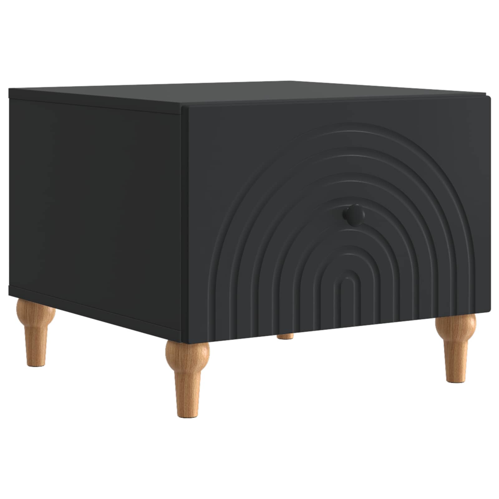 Coffee Table With Drawer 49 X 50 X 40 Cm Engineered Wood