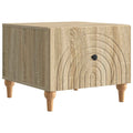 Coffee Table With Drawer 49 X 50 X 40 Cm Engineered Wood
