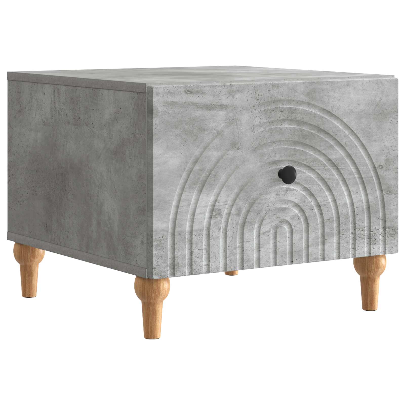 Coffee Table With Drawer 49 X 50 X 40 Cm Engineered Wood