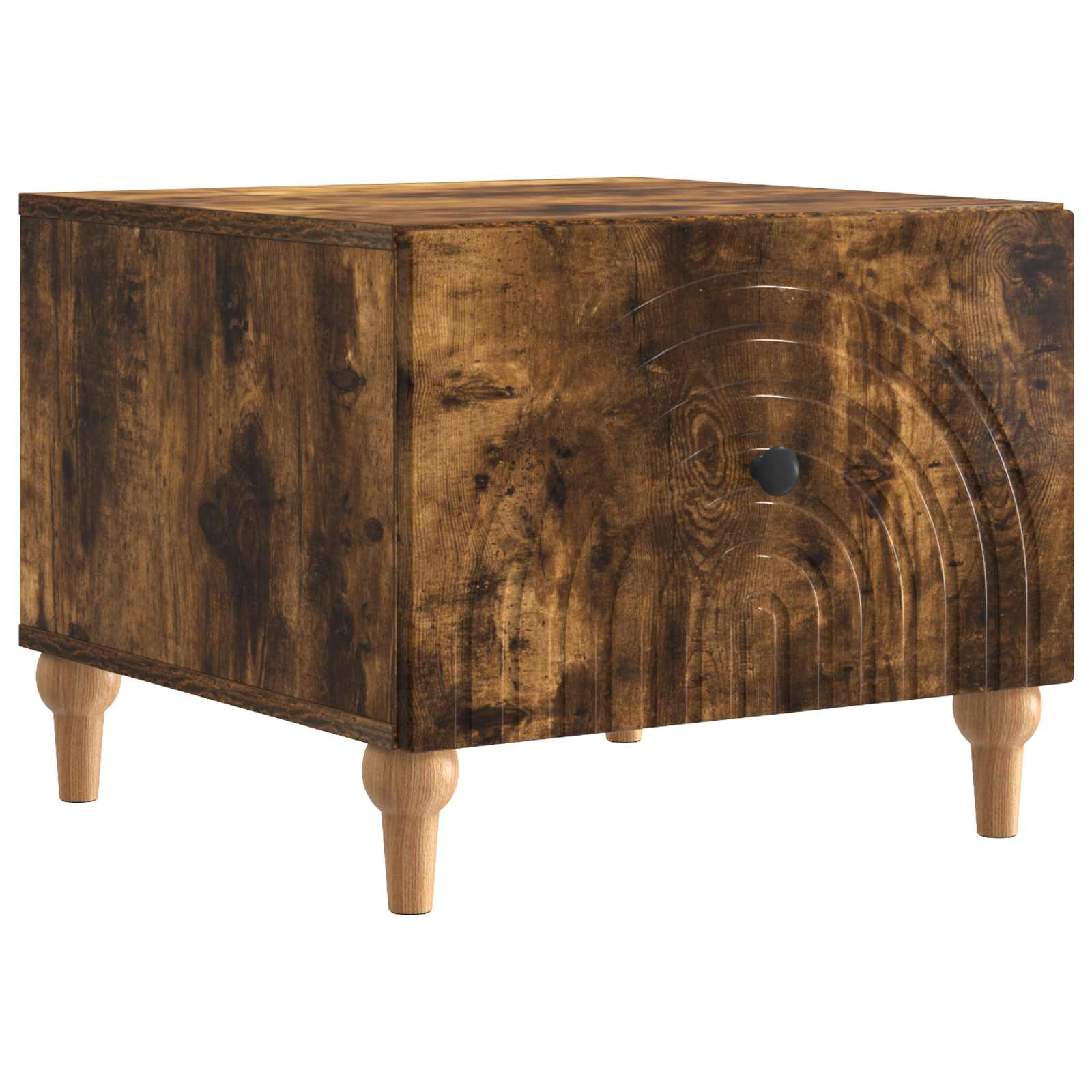 Coffee Table With Drawer 49 X 50 X 40 Cm Engineered Wood