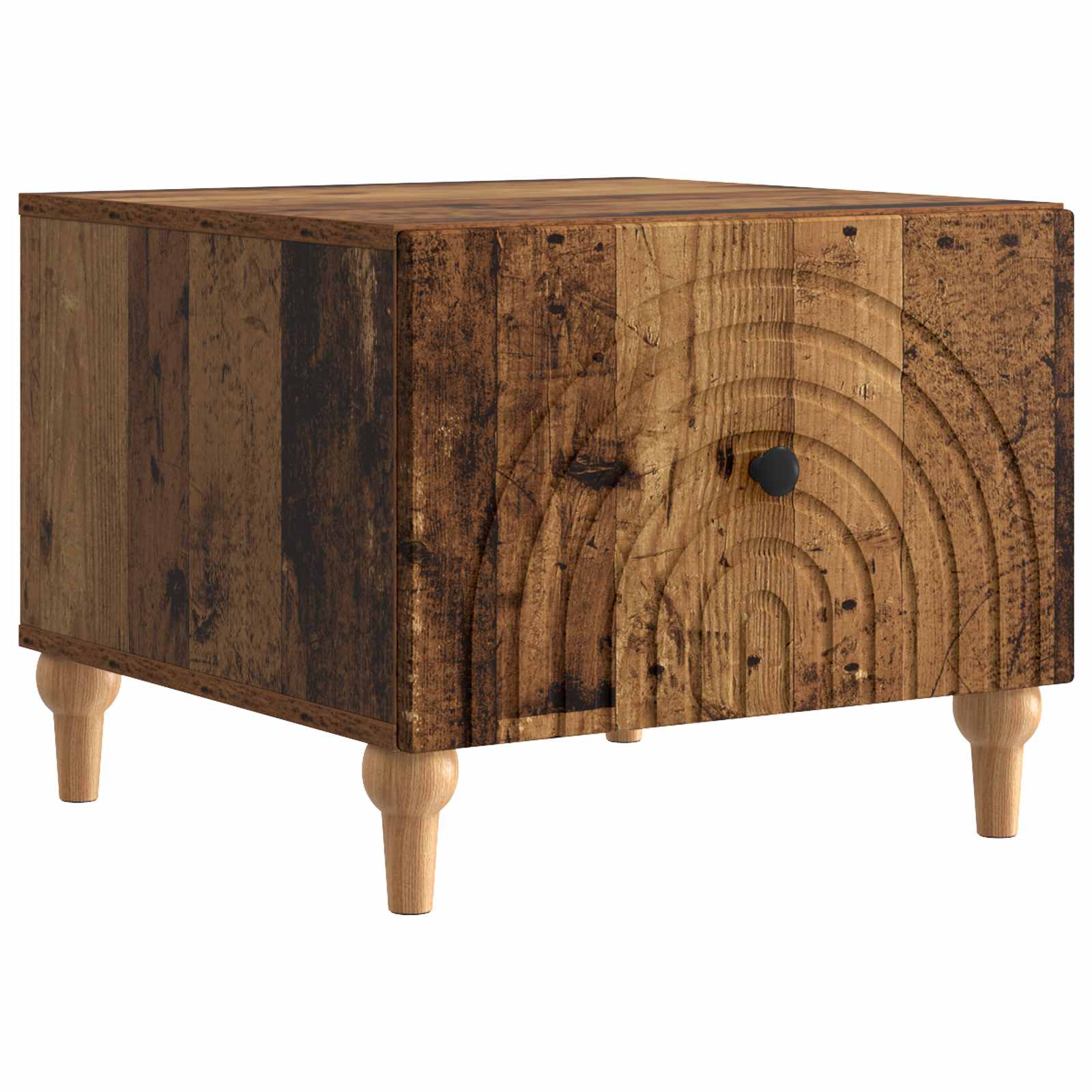 Coffee Table With Drawer 49 X 50 X 40 Cm Engineered Wood