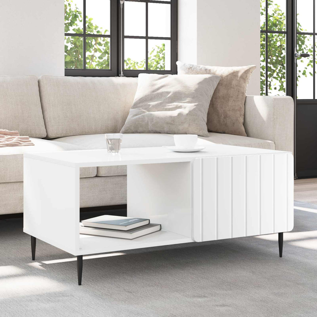 Coffee Table 90 X 50 40 Cm Engineered Wood Sonoma Oak Living Room Table