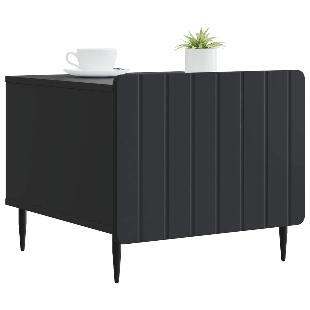 Coffee Table With Drawer 49 X 50 X 42 Cm Engineered Wood