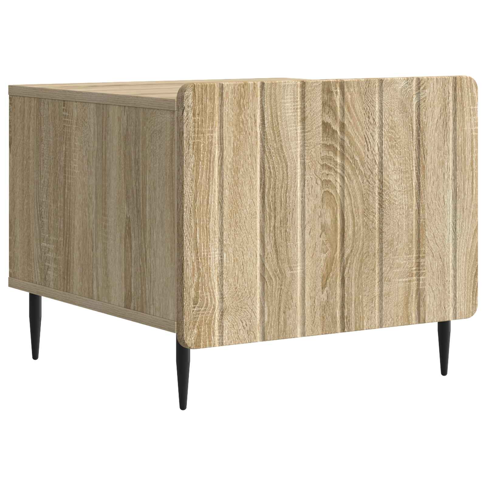 Coffee Table With Drawer 49 X 50 X 42 Cm Engineered Wood