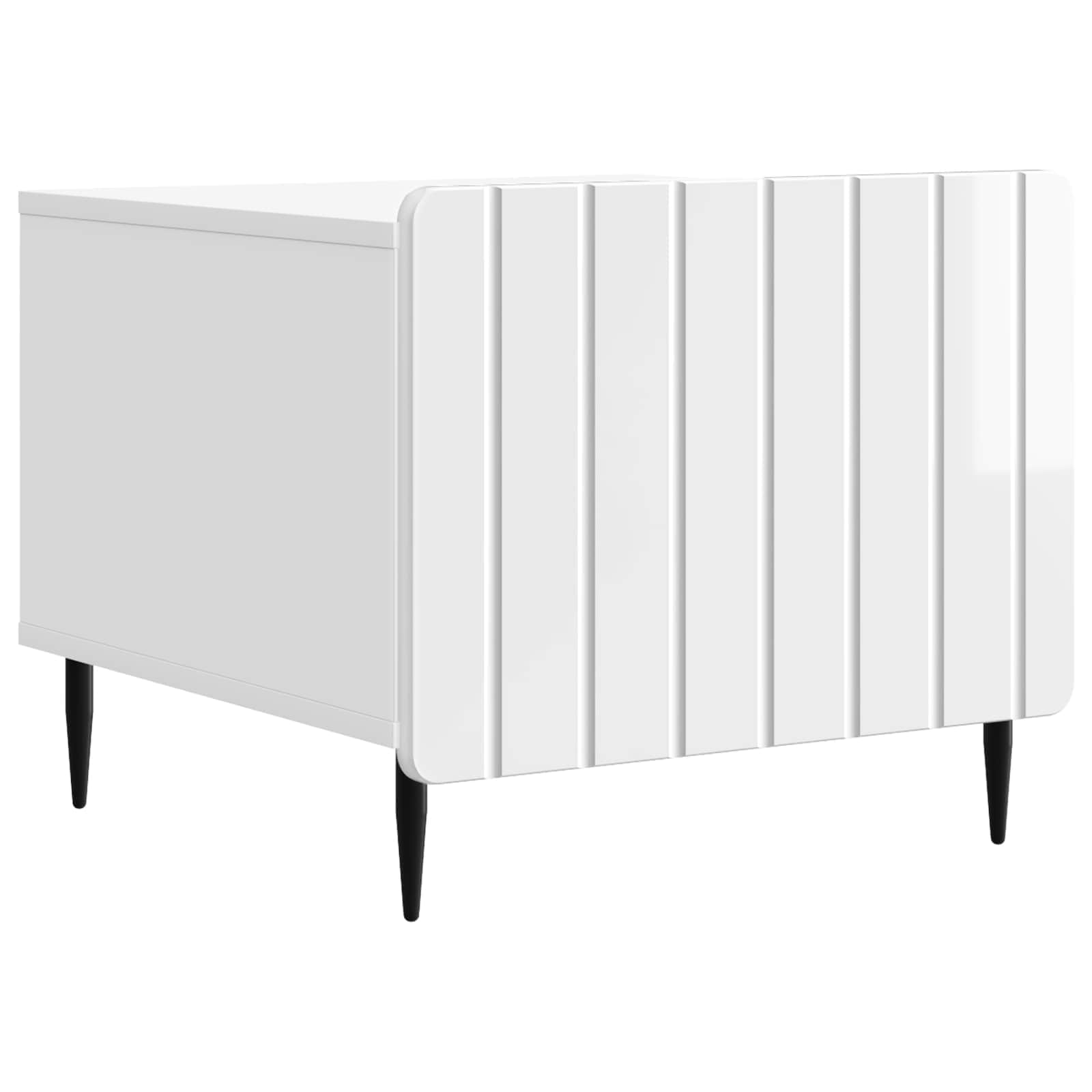 Coffee Table With Drawer 49 X 50 X 42 Cm Engineered Wood