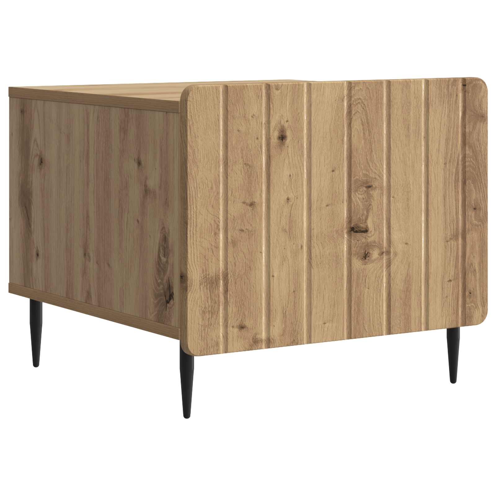 Coffee Table With Drawer 49 X 50 X 42 Cm Engineered Wood