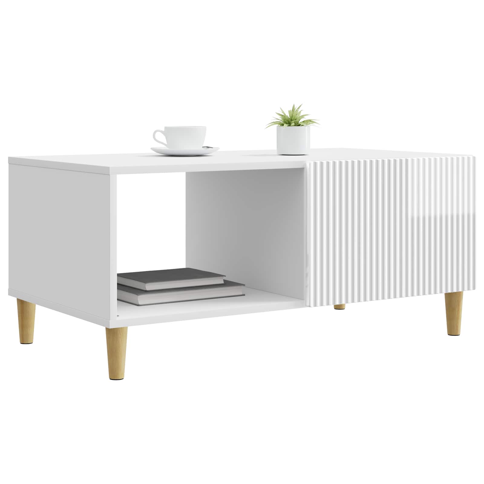 Coffee Table 90 X 50 X 40 Cm Engineered Wood