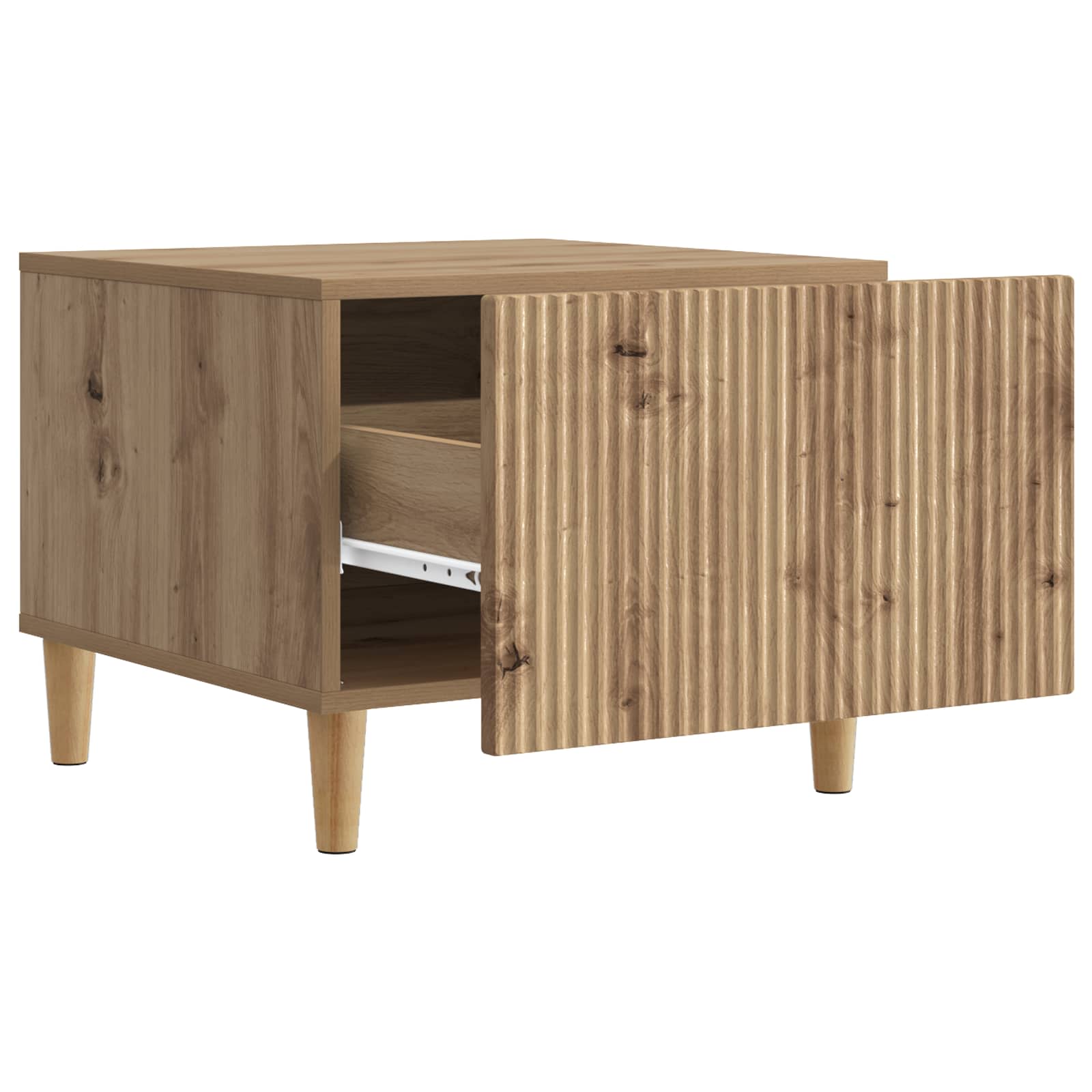Coffee Table 49 X 50 X 40 Cm Engineered Wood