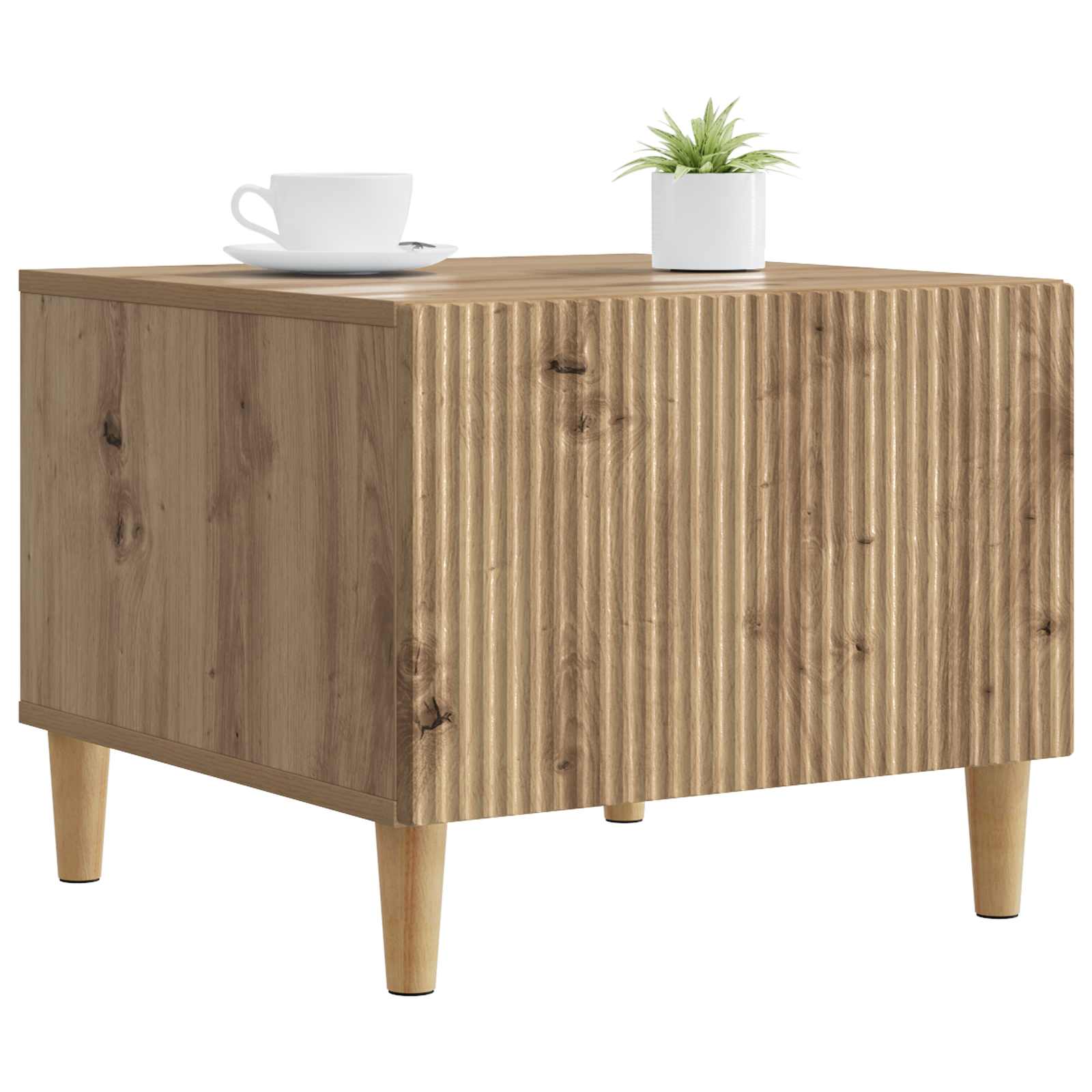 Coffee Table 49 X 50 X 40 Cm Engineered Wood