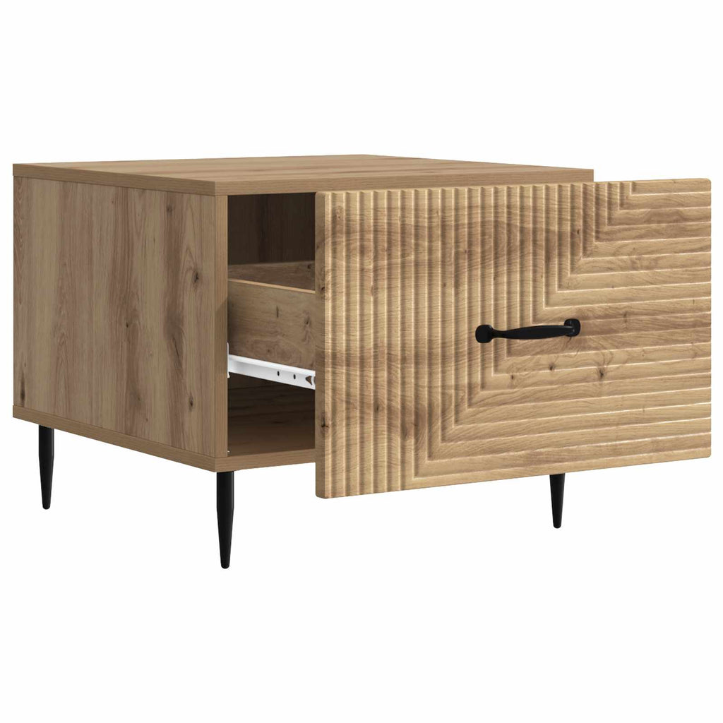 Coffee Table 49 X 50 X 40 Cm Engineered Wood