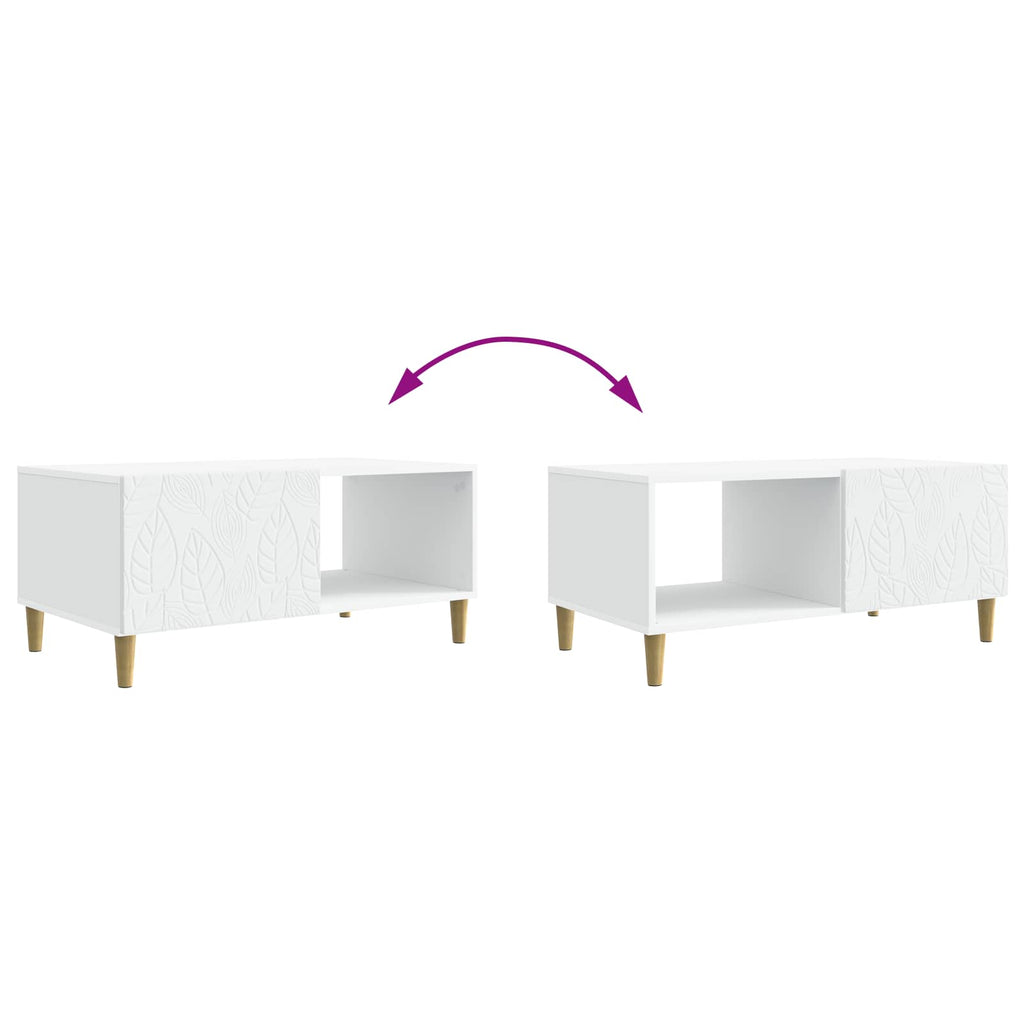 Coffee Table 90 X 50 X 40 Cm Engineered Wood
