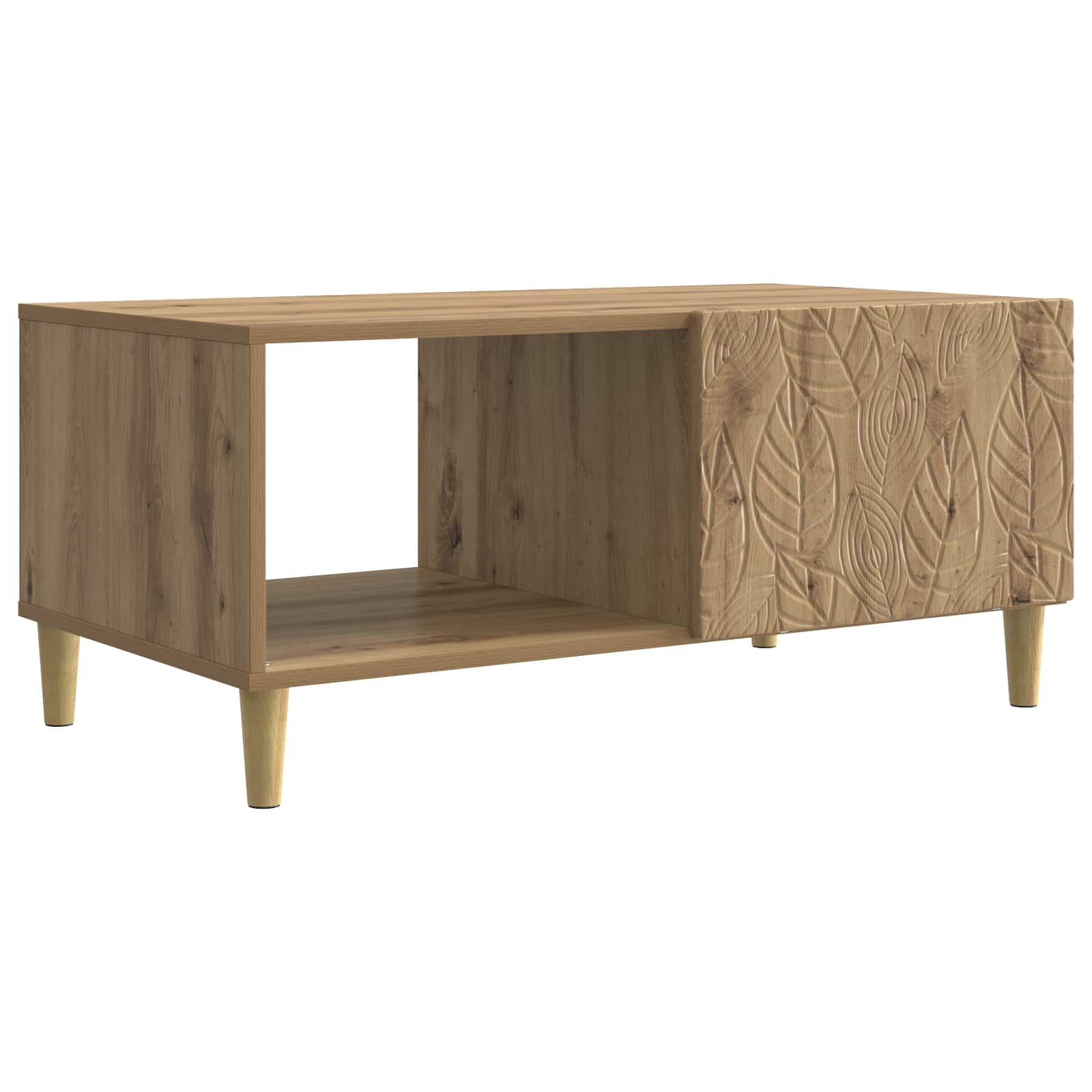 Coffee Table 90 X 50 X 40 Cm Engineered Wood