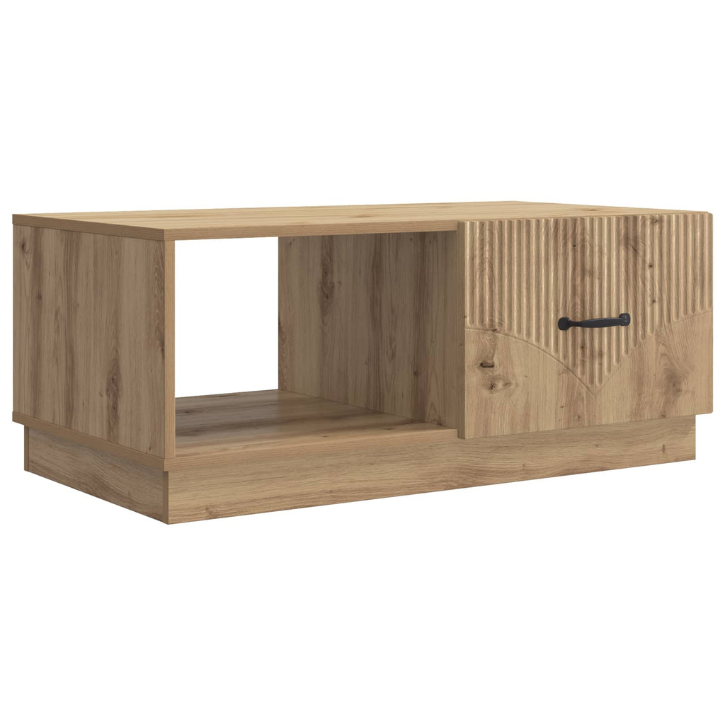 Coffee Table 90 X 50 X 37 Cm Engineered Wood