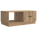 Coffee Table 90 X 50 X 37 Cm Engineered Wood