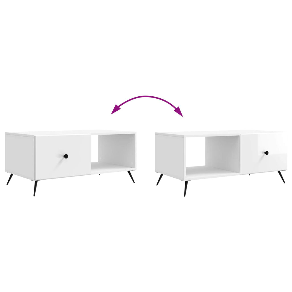 Coffee Table 90 X 50 X 40 Cm Engineered Wood