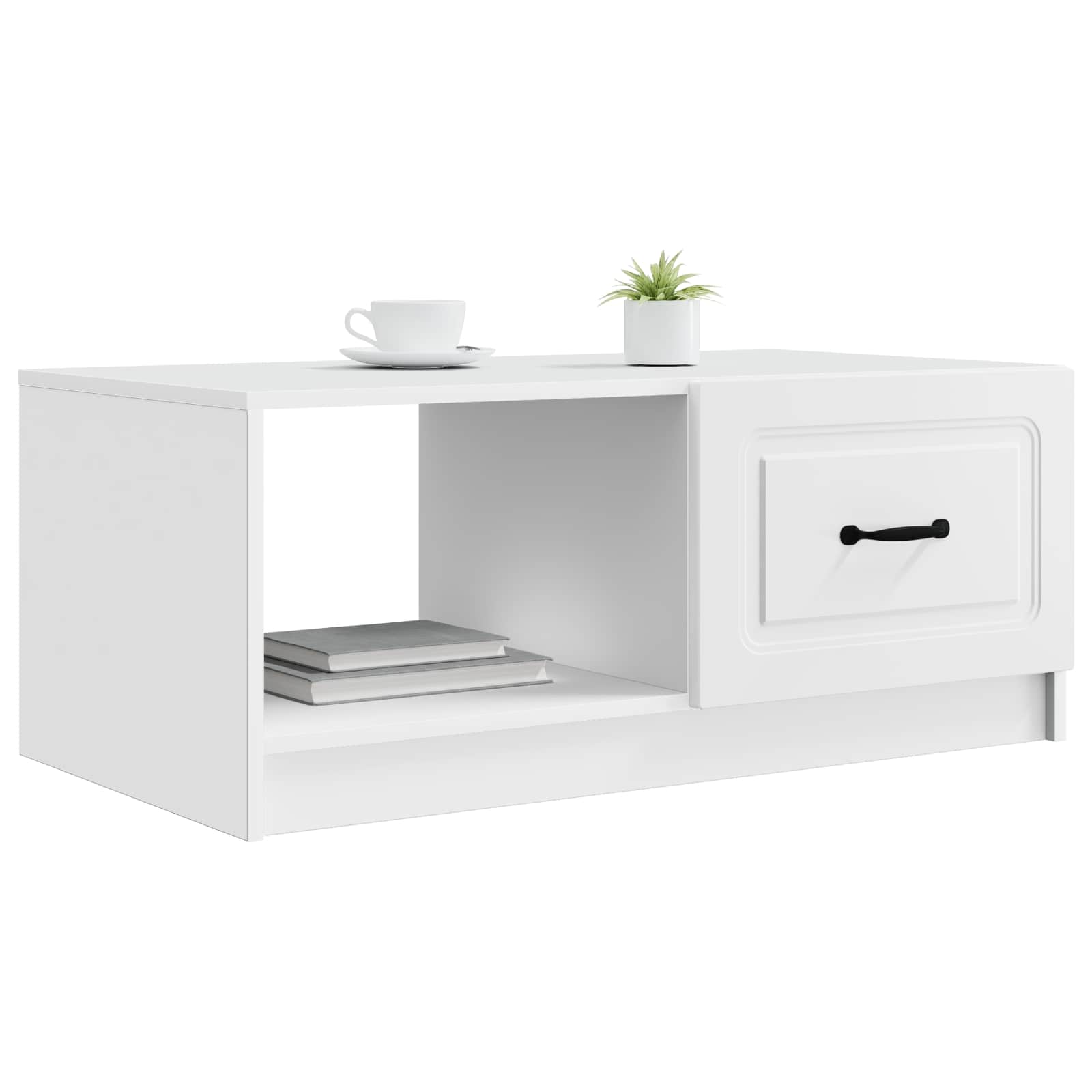 Coffee Table 90 X 50 X 37 Cm Engineered Wood