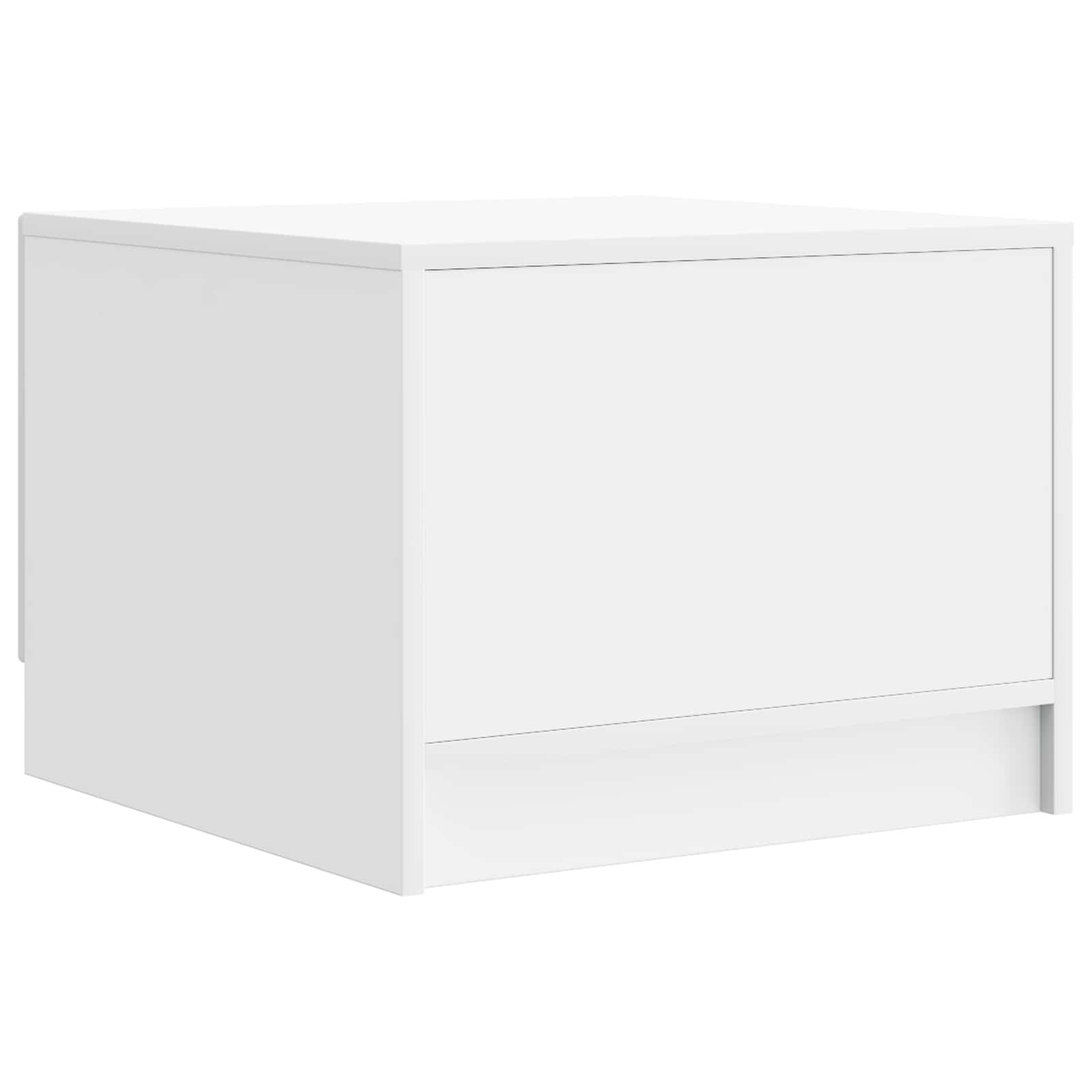 Coffee Table With Drawer 49 X 50 X 37 Cm Engineered Wood
