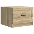 Coffee Table With Drawer 49 X 50 X 37 Cm Engineered Wood