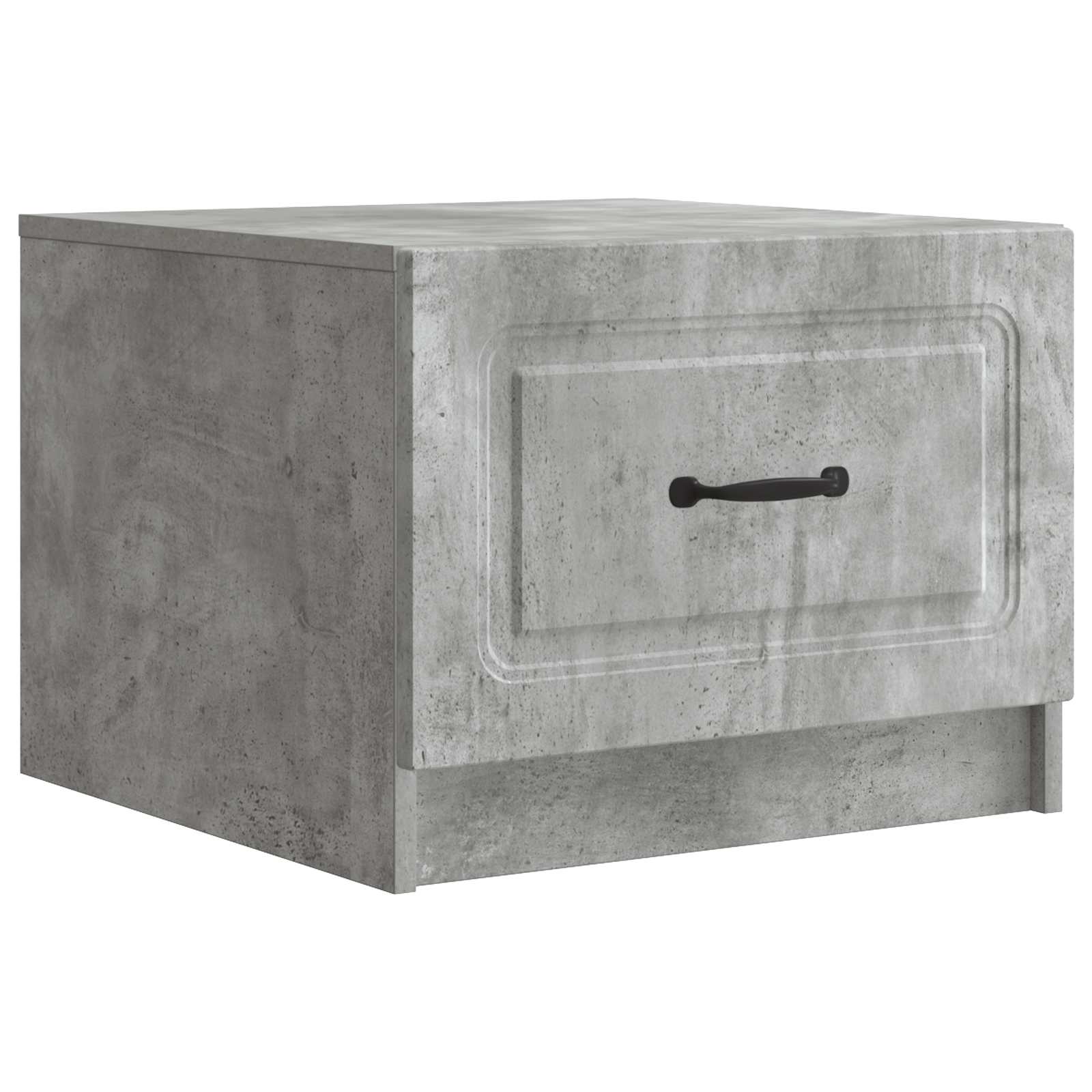 Coffee Table With Drawer 49 X 50 X 37 Cm Engineered Wood