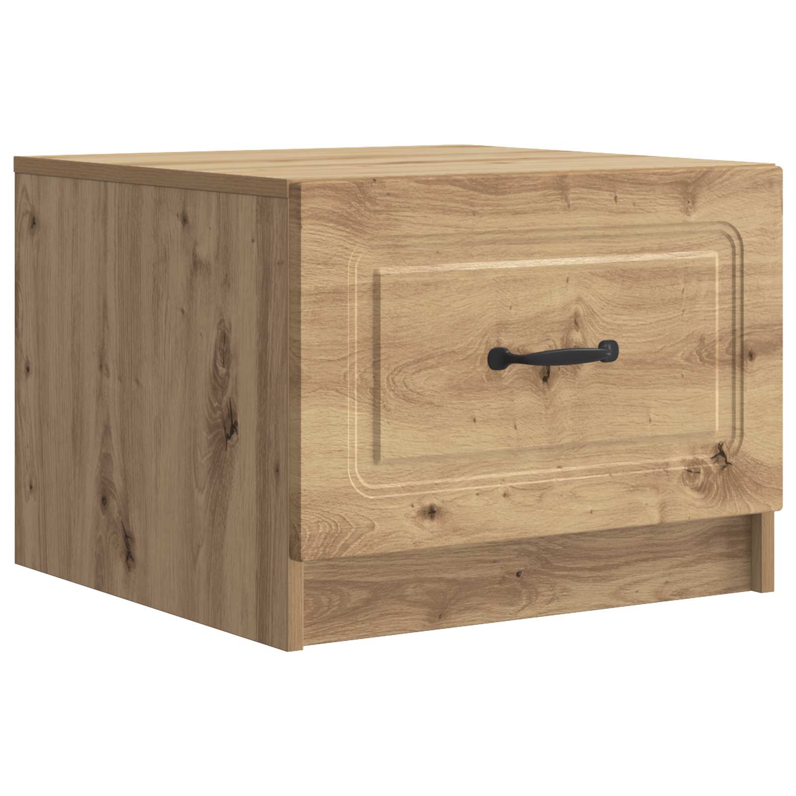 Coffee Table With Drawer 49 X 50 X 37 Cm Engineered Wood