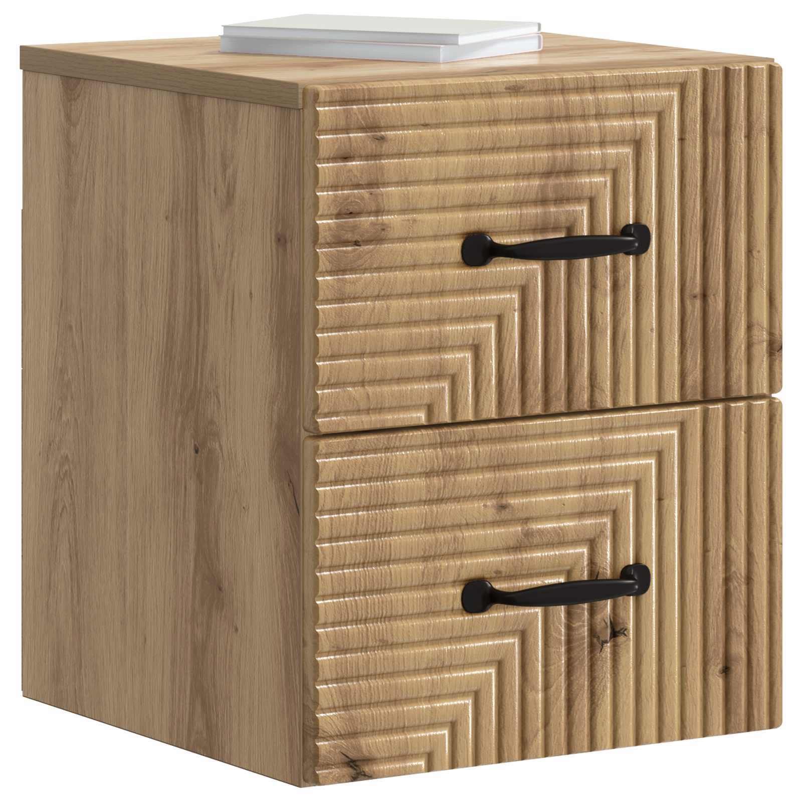 Wall-Mounted Bedside Cabinet 34.5 X 33 X 40 Cm