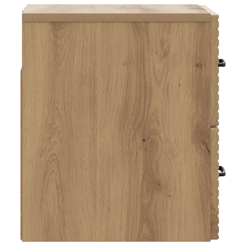 Wall-Mounted Bedside Cabinet 34.5 X 33 X 40 Cm