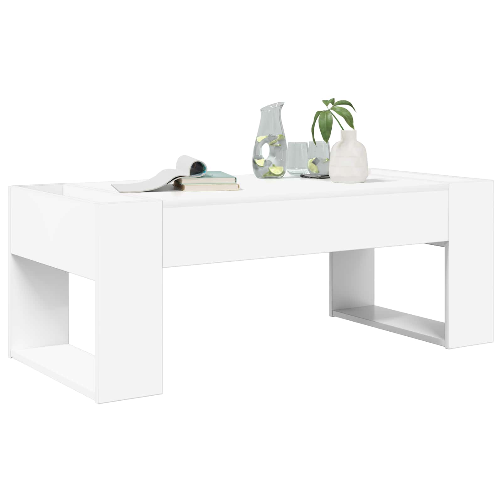 Coffee Table 110 X 50 X 41 Cm Engineered Wood