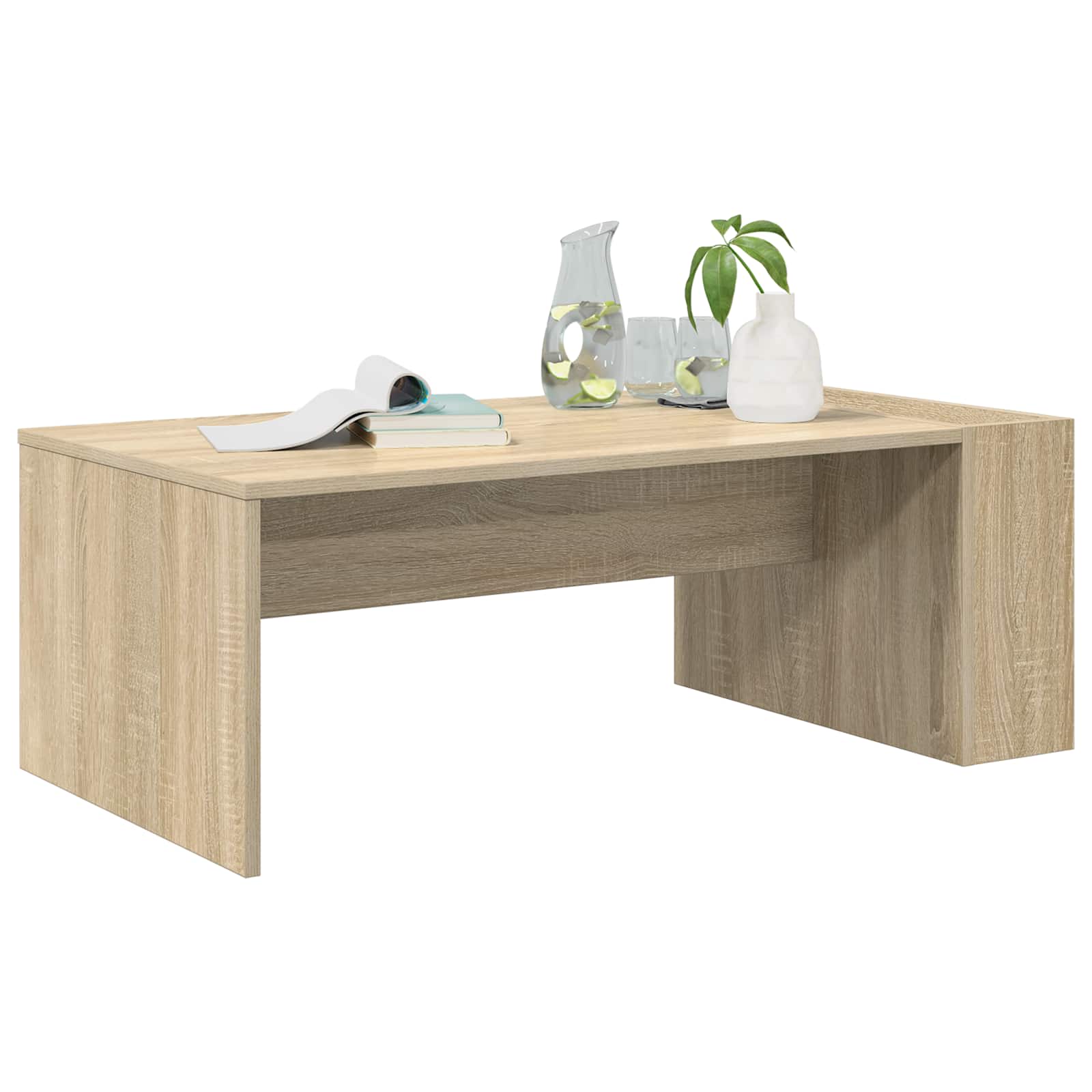Coffee Table 95 X 50 X 34 Cm Engineered Wood