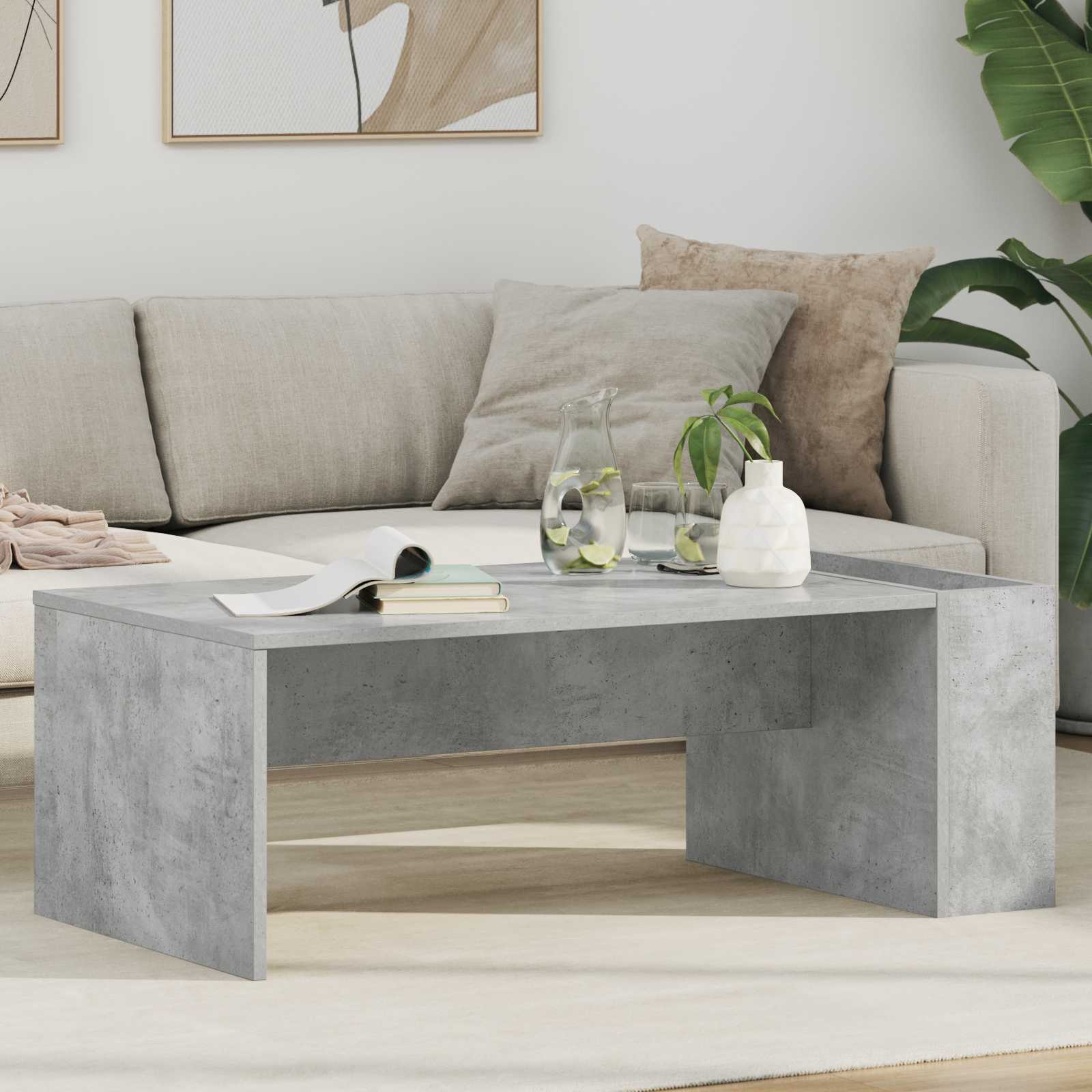Coffee Table 95 X 50 X 34 Cm Engineered Wood