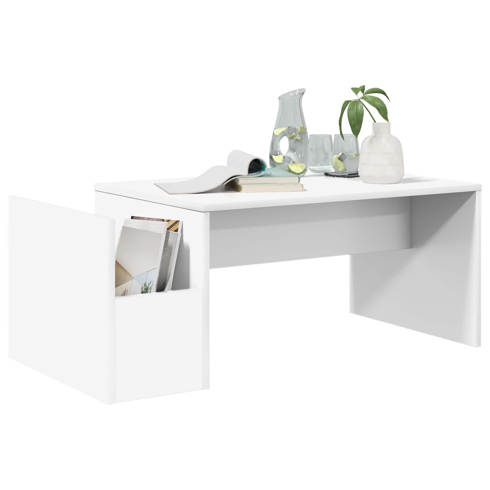 Coffee Table 90 X 45 X 35 Cm Engineered Wood