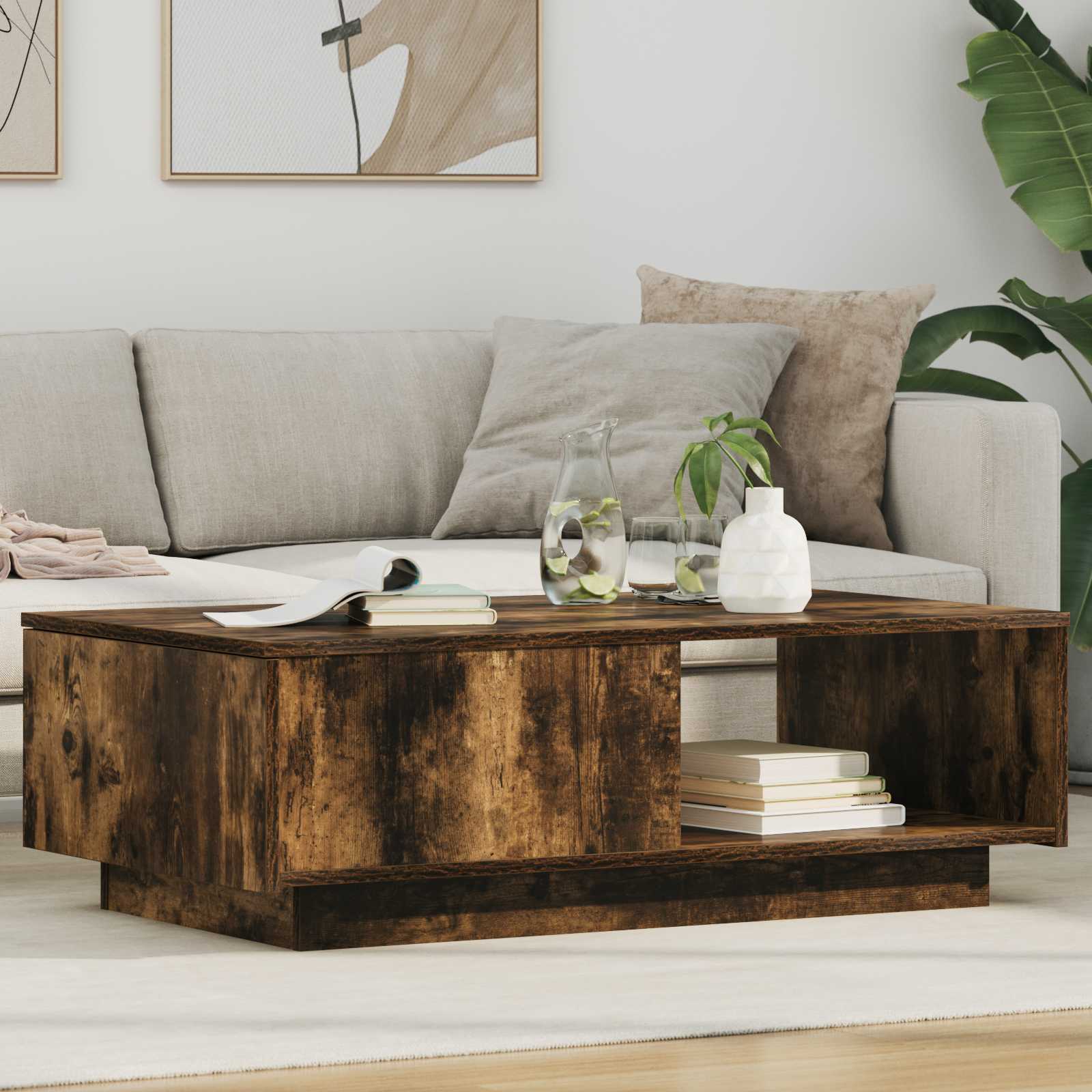 Coffee Table 95 X 55 X 31 Cm Engineered Wood
