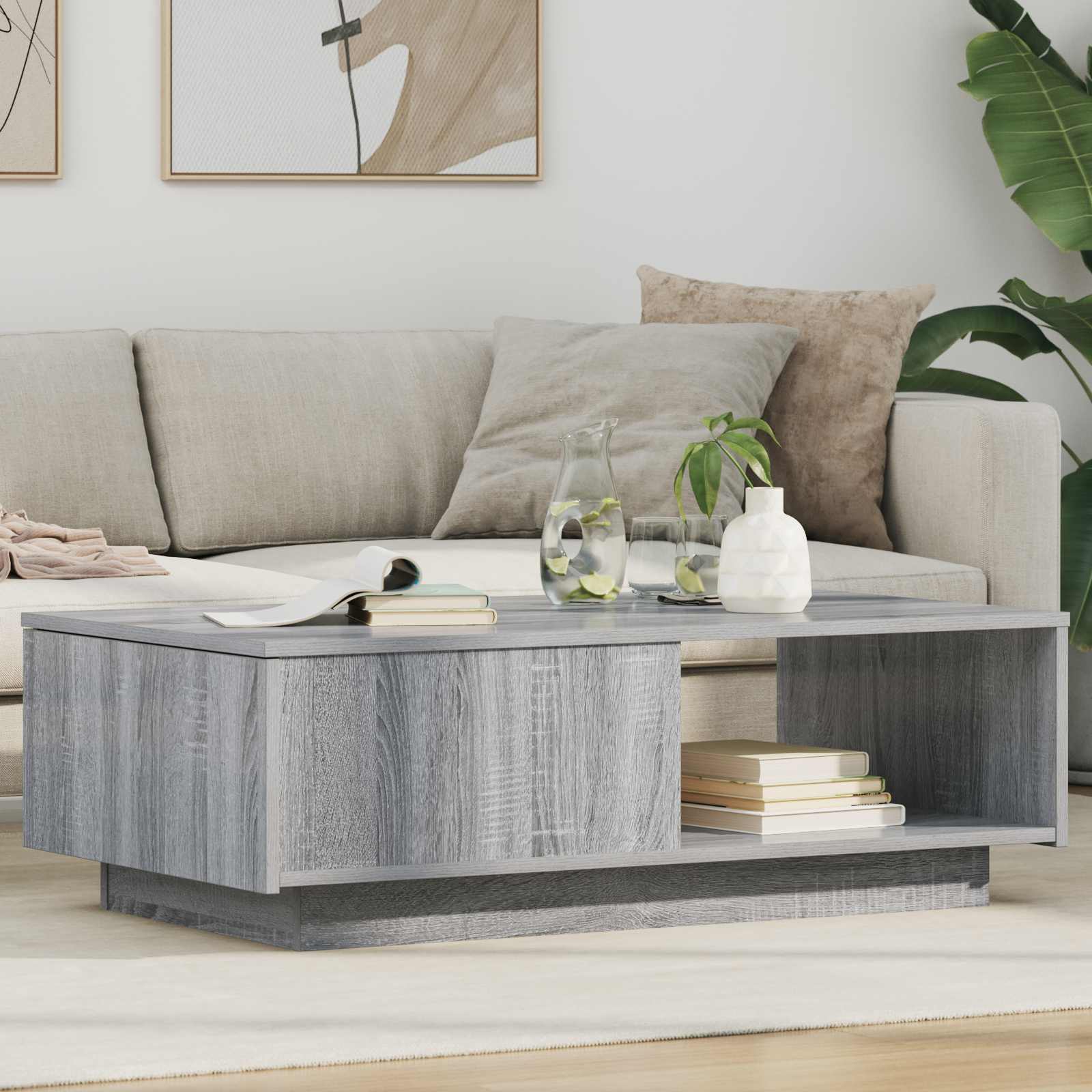 Coffee Table 95 X 55 X 31 Cm Engineered Wood