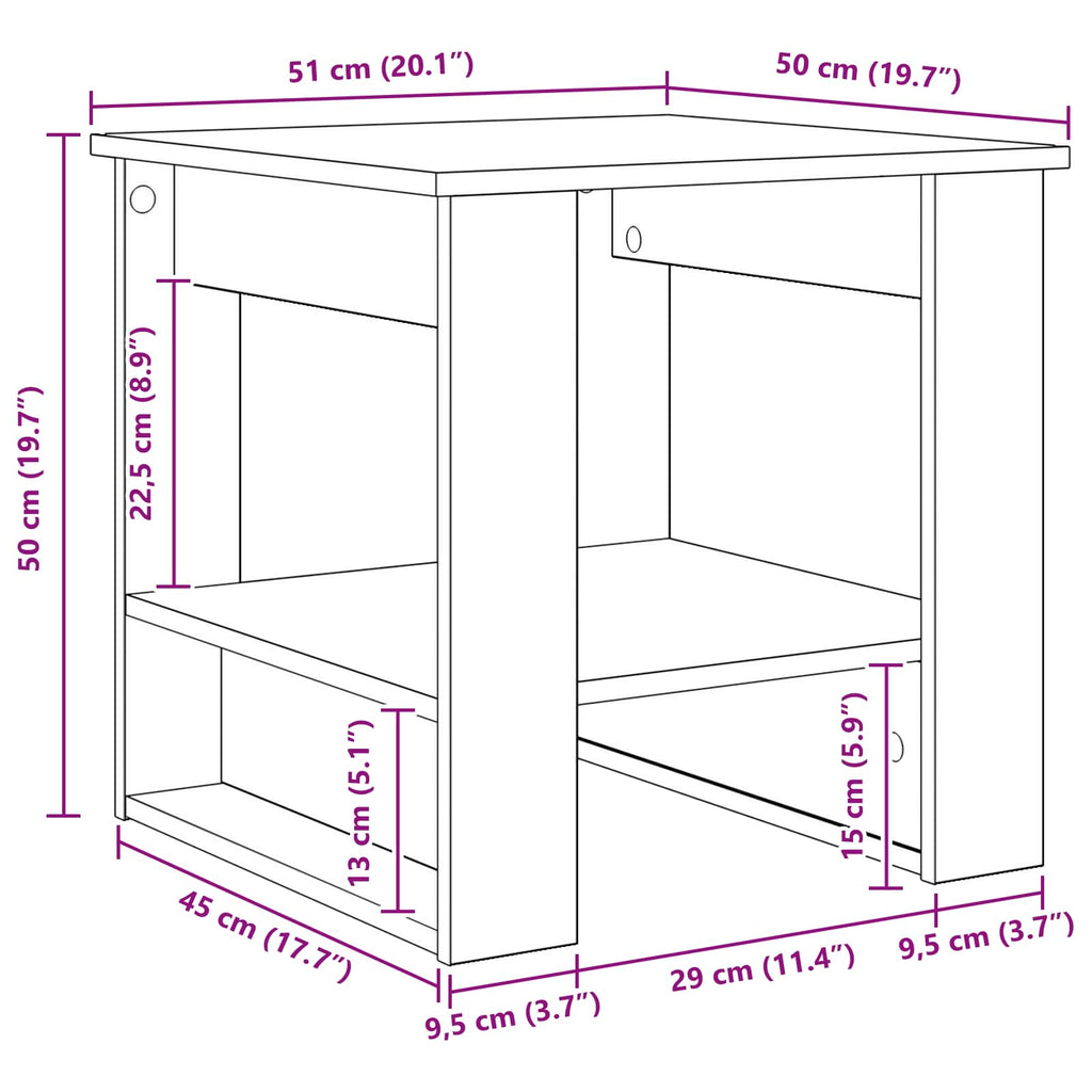 Coffee Table Engineered Wood