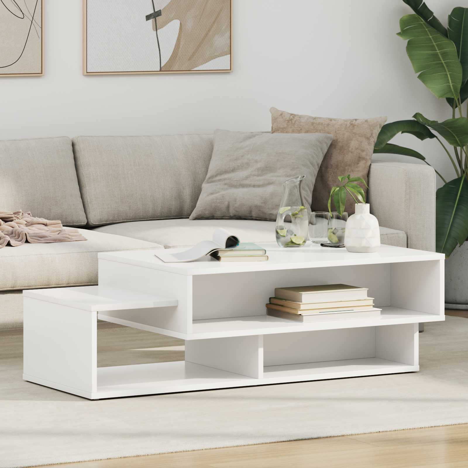 Coffee Table 105 X 50 X 32.5 Cm Engineered Wood