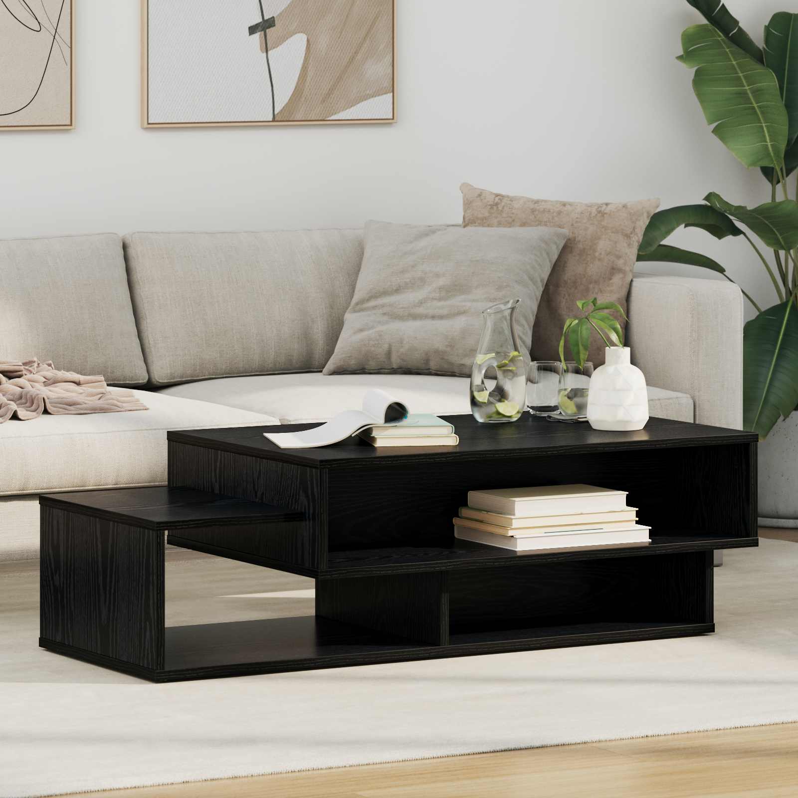 Coffee Table 105 X 50 X 32.5 Cm Engineered Wood