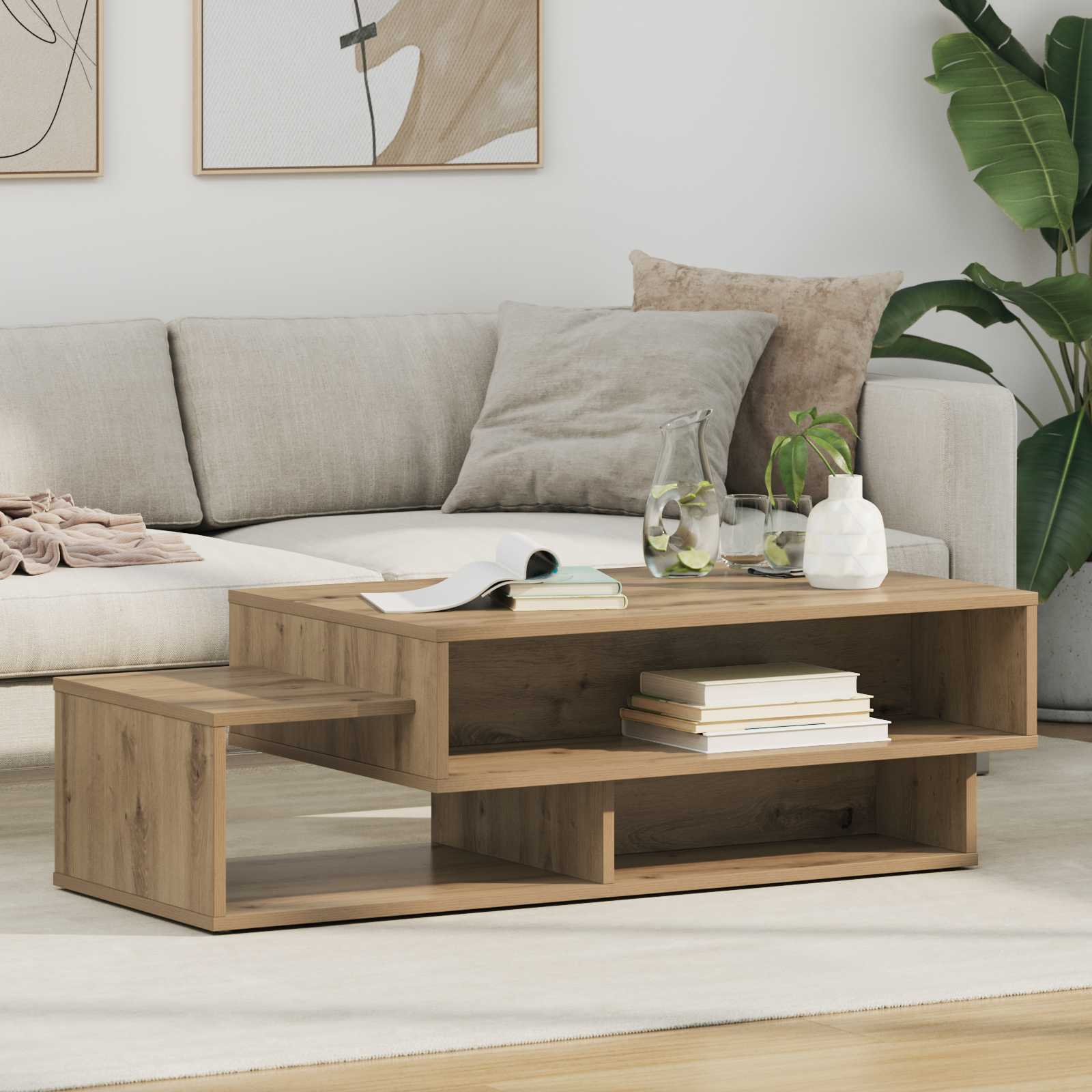 Coffee Table 105 X 50 X 32.5 Cm Engineered Wood