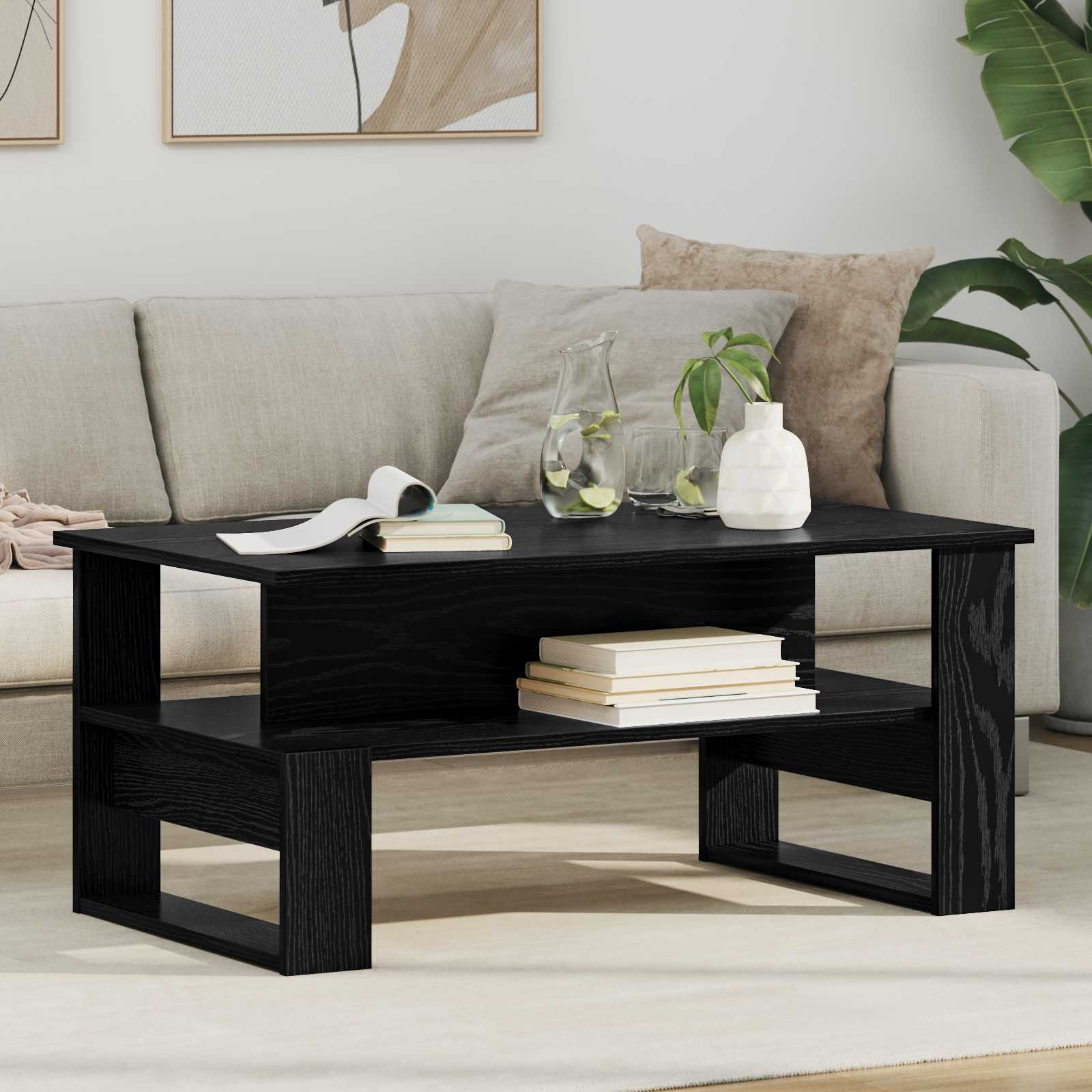 Coffee Table 90 X 50 X 40 Cm Engineered Wood