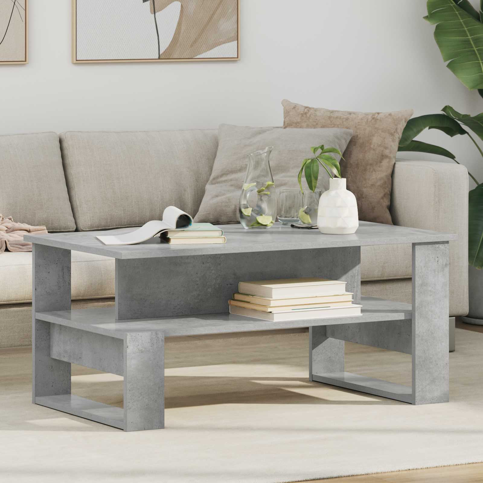 Coffee Table 90 X 50 X 40 Cm Engineered Wood