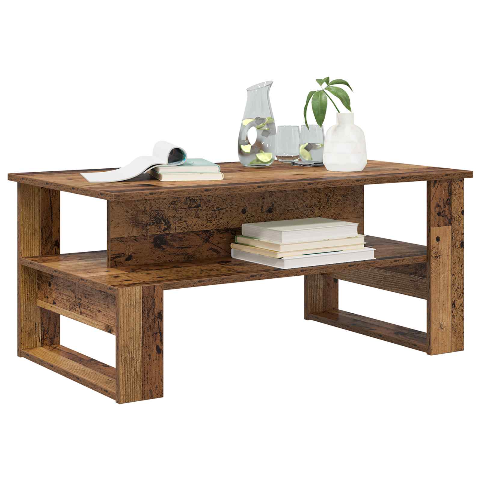 Coffee Table 90 X 50 X 40 Cm Engineered Wood
