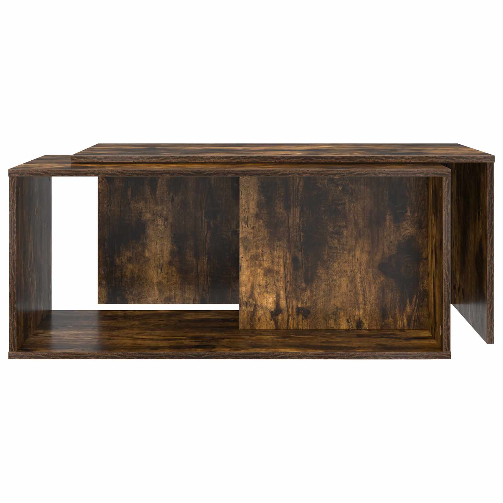 Coffee Table Set 2 Pcs Engineered Wood