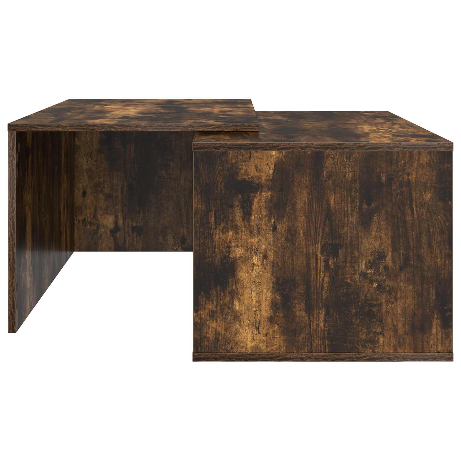 Coffee Table Set 2 Pcs Engineered Wood