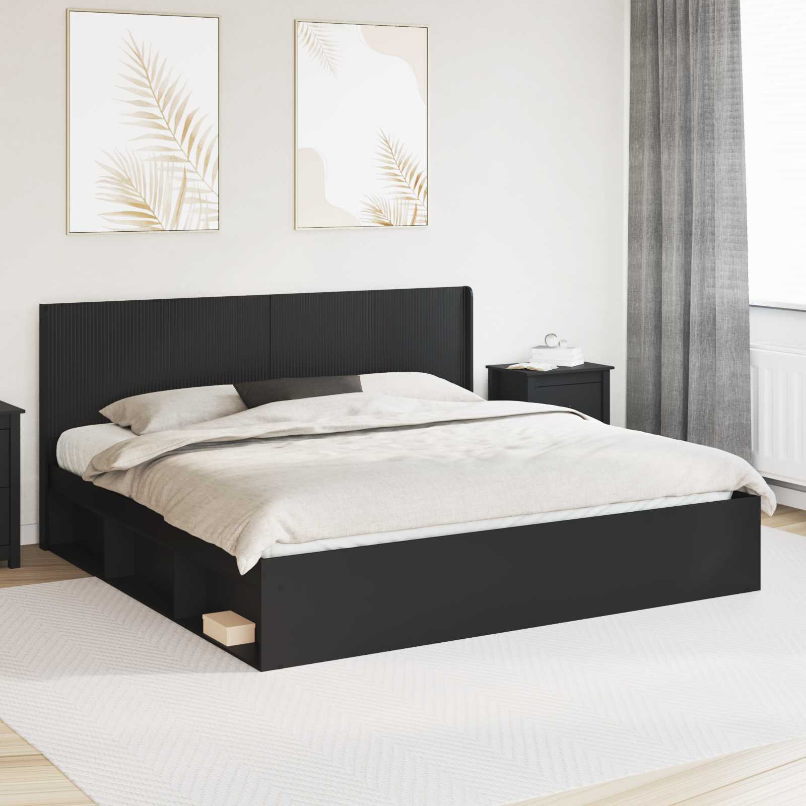 Bed Frame With Storage And Headboard