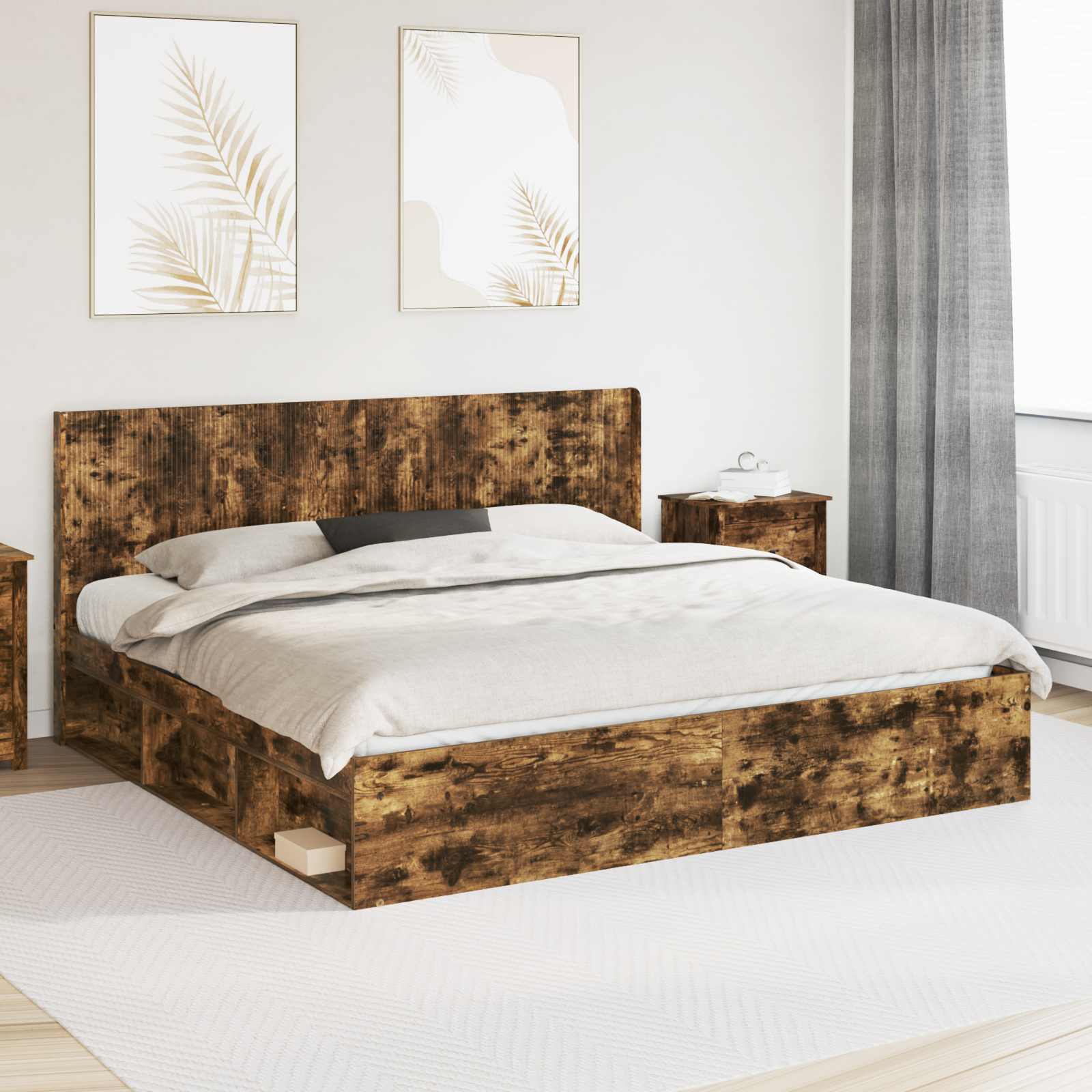 Bed Frame With Storage And Headboard