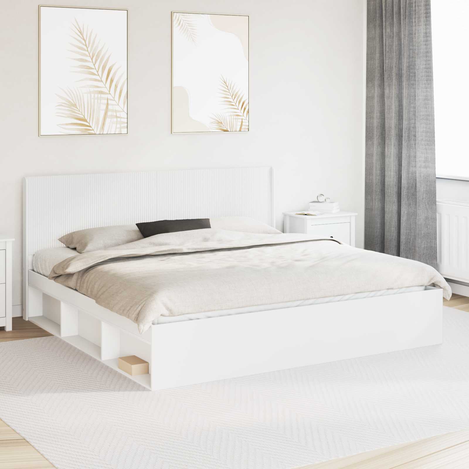 Bed Frame With Storage And Headboard