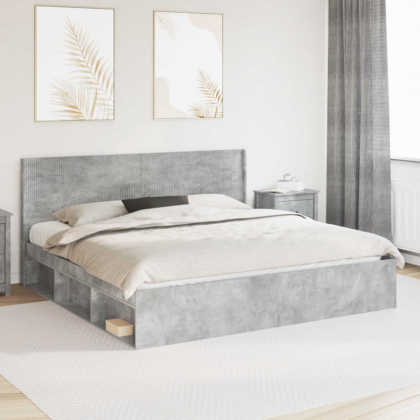 Bed Frame With Storage And Headboard