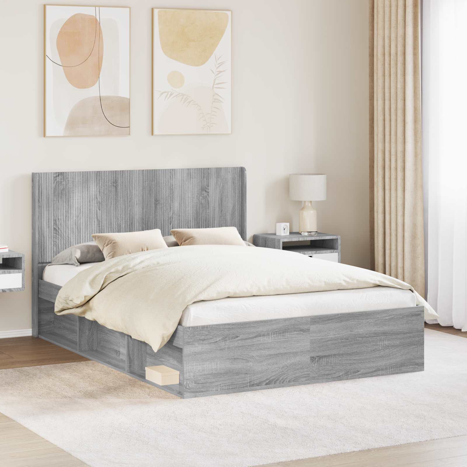 Bed Frame With Storage And Headboard