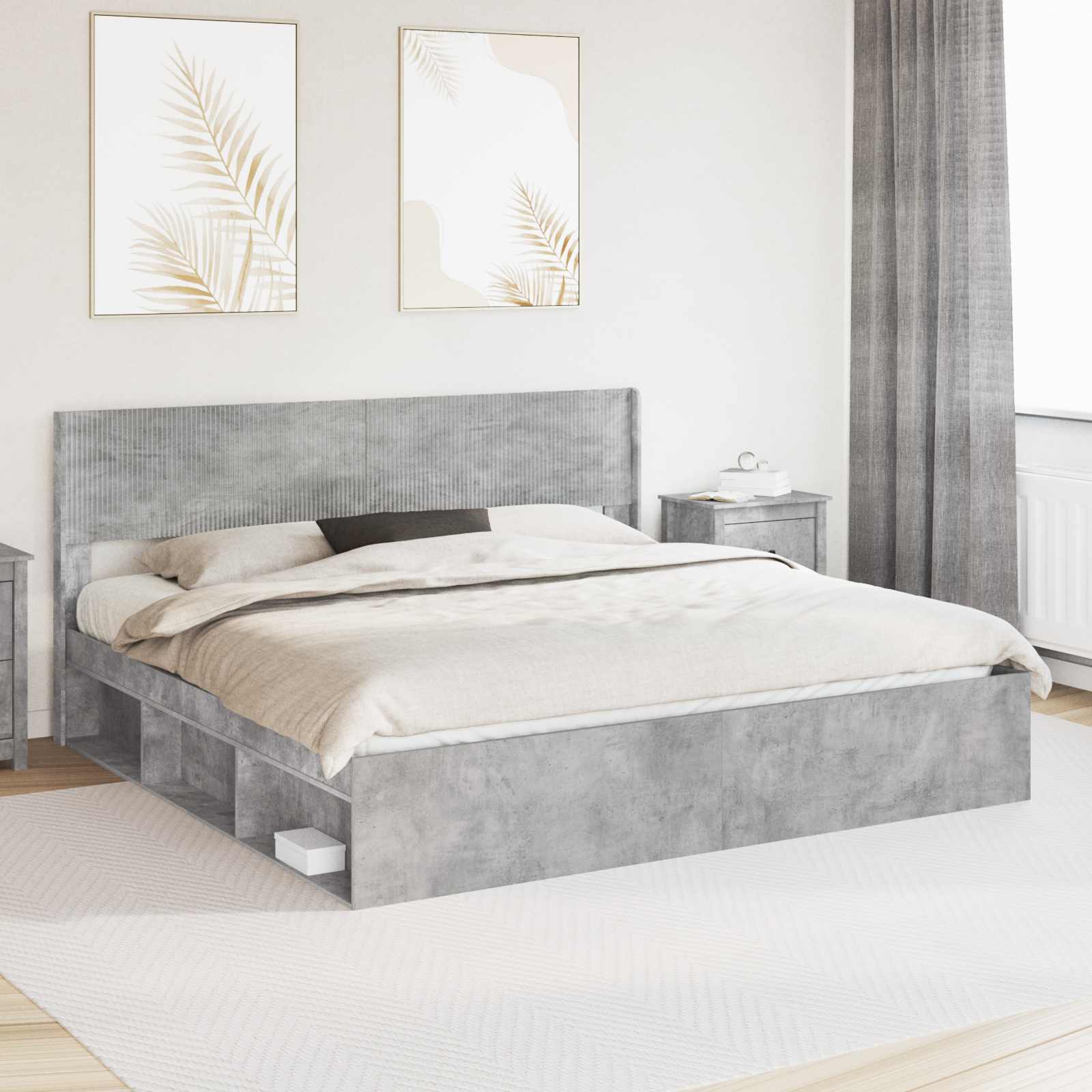 Bed Frame With Storage And Headboard