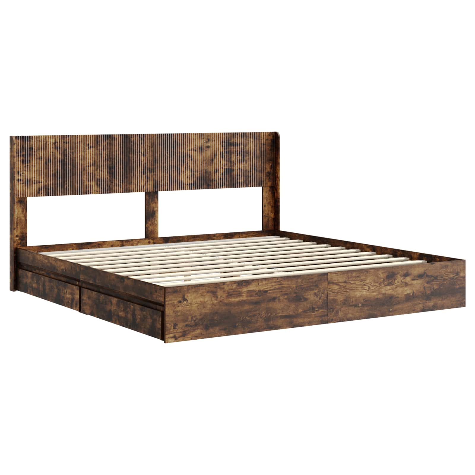 Bed Frame With Storage And Headboard