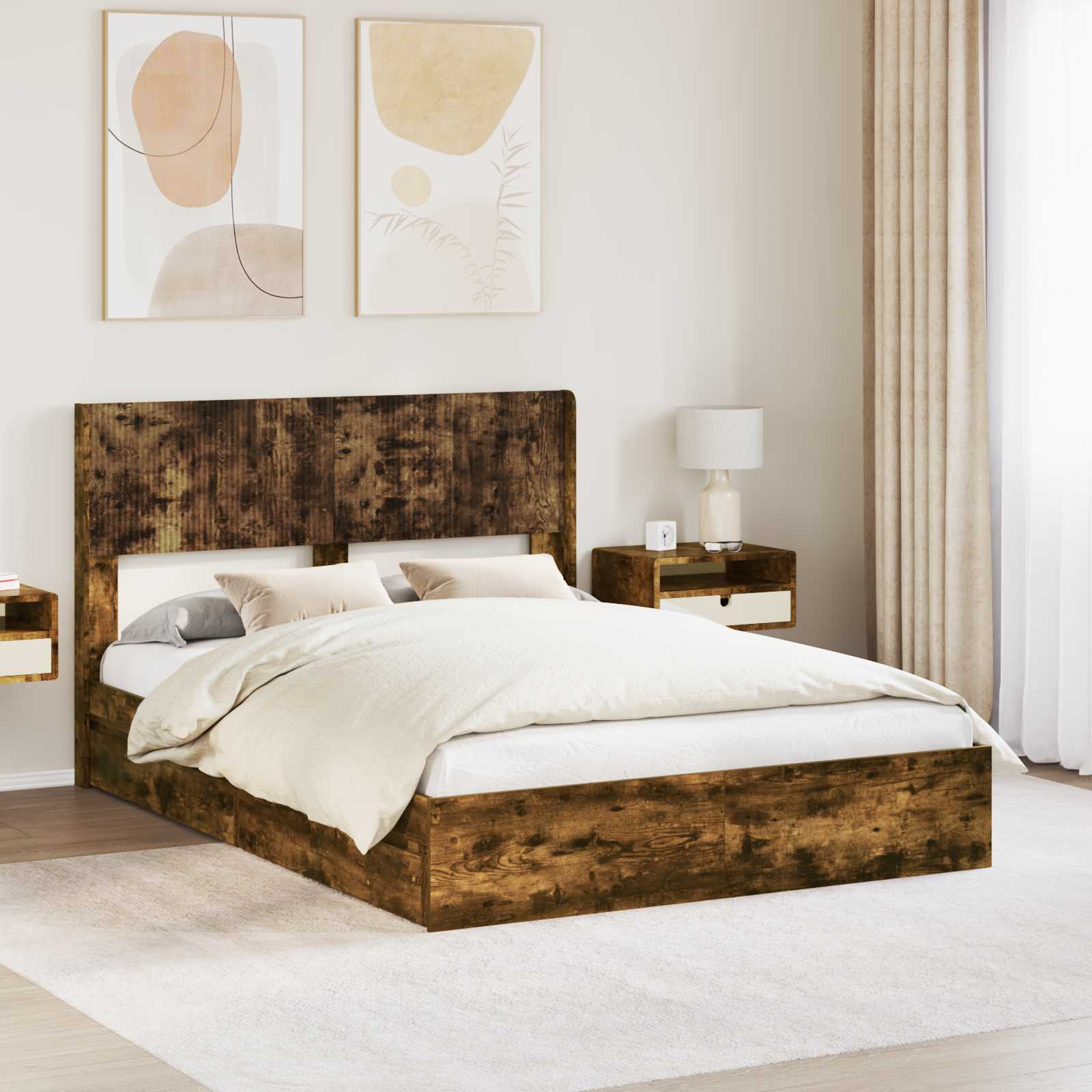 Bed Frame With Storage And Headboard
