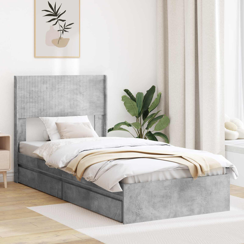 Bed Frame With Storage And Headboard